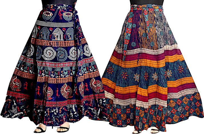 Flipkart wrap around skirt Clearance