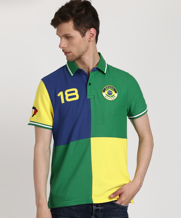 tommy hilfiger multicolor t shirt