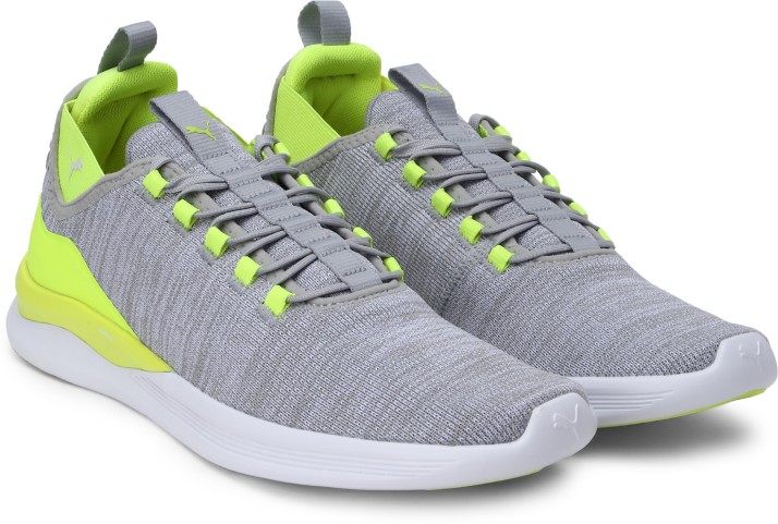 puma ignite grey running shoes