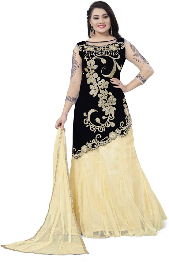 flipkart indo western lehenga