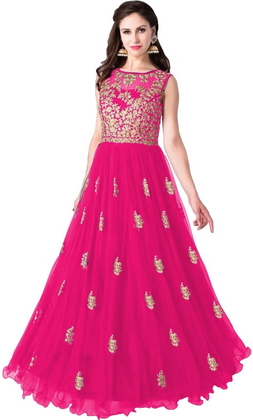 flipkart net gown