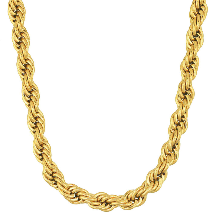 Heavy Rope Chain Necklace Men 