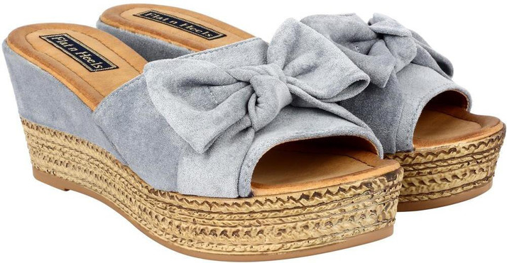 flipkart wedge heels