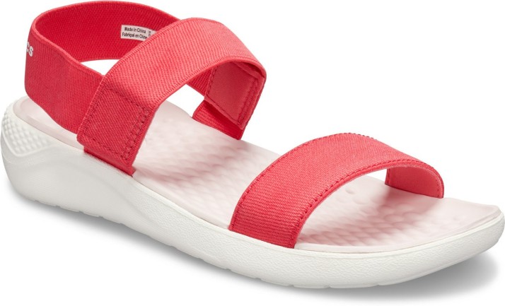 crocs literide red