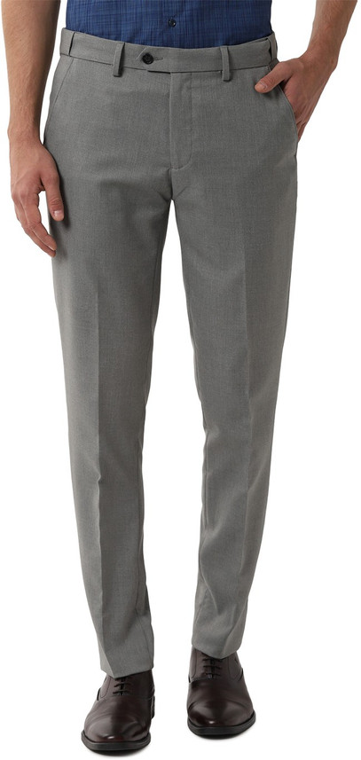 PETER ENGLAND Slim Fit Men Grey 