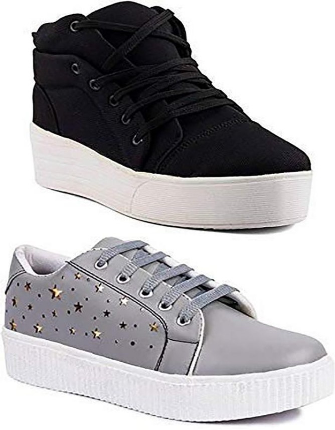 trendy black shoes