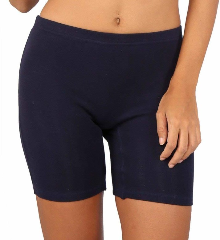 dark blue biker shorts