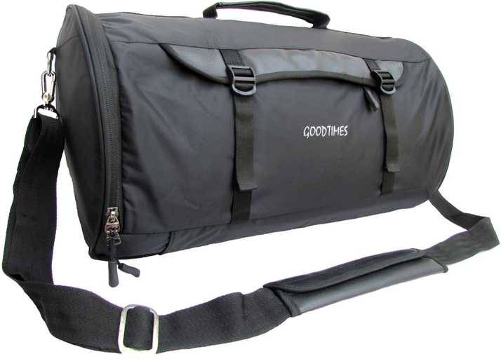 Good Times Creations Expandable Transformer Duffel Bag Travel Duffel Bag Black Price In India Flipkart Com