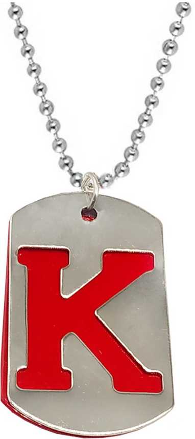 Men Style K Initial Alphabet Letter Locket With Chain Metal Pendant Set Price In India Buy Men Style K Initial Alphabet Letter Locket With Chain Metal Pendant Set Online At Best