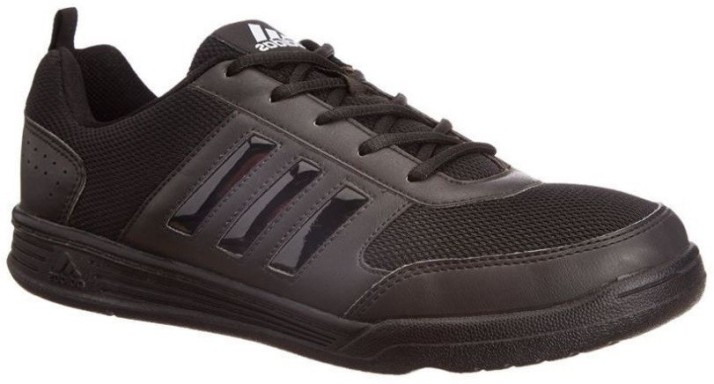 adidas black shoes flipkart