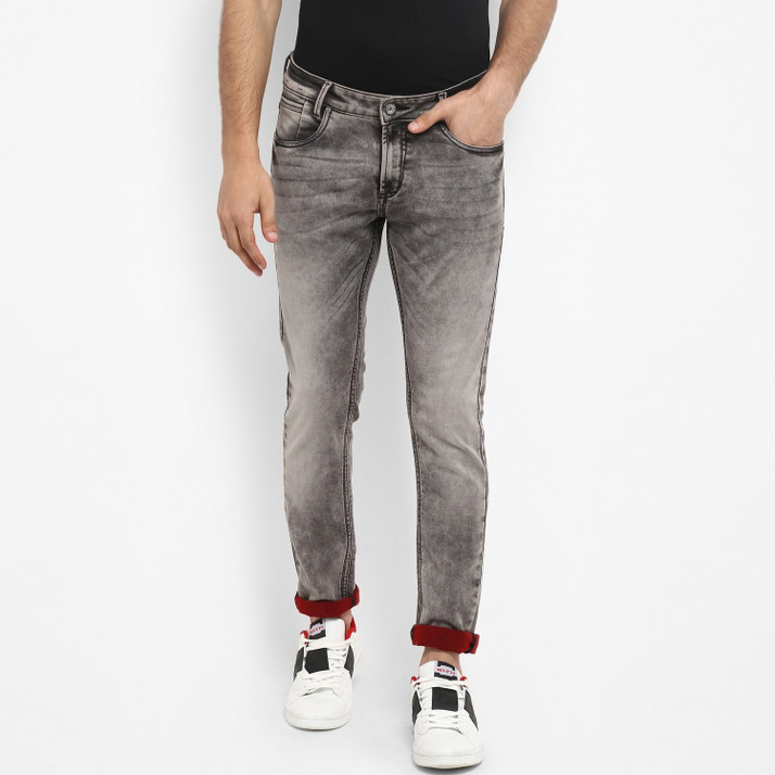 MUFTI Skinny Men Grey Jeans - Buy MUFTI 