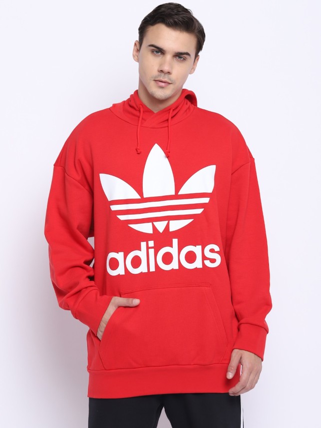 adidas full sleeve printed men sweatshirt