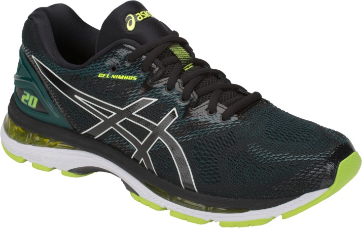 asics nimbus 20 mens black