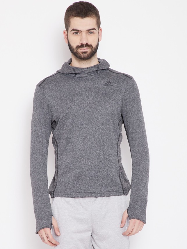 adidas full sleeve solid men's sweatshirt