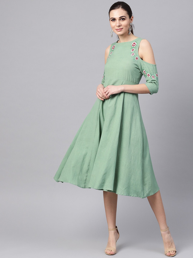 sassafras green dress
