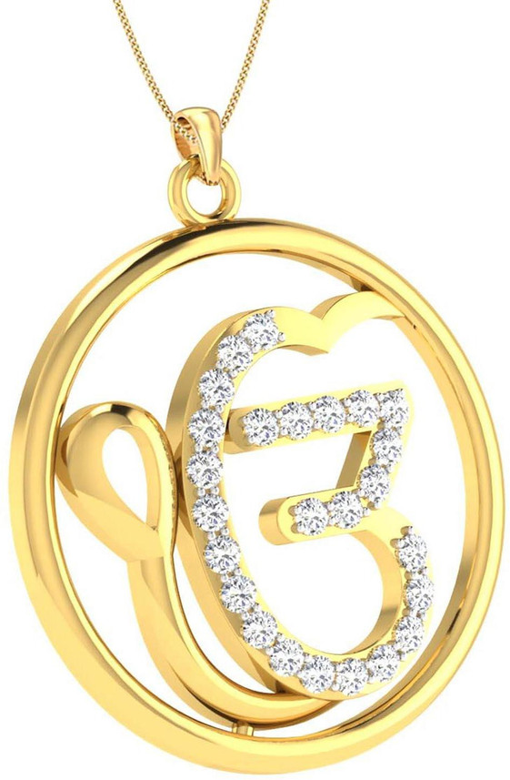 Jewelkari.com Divine Ek Onkar Pendant 