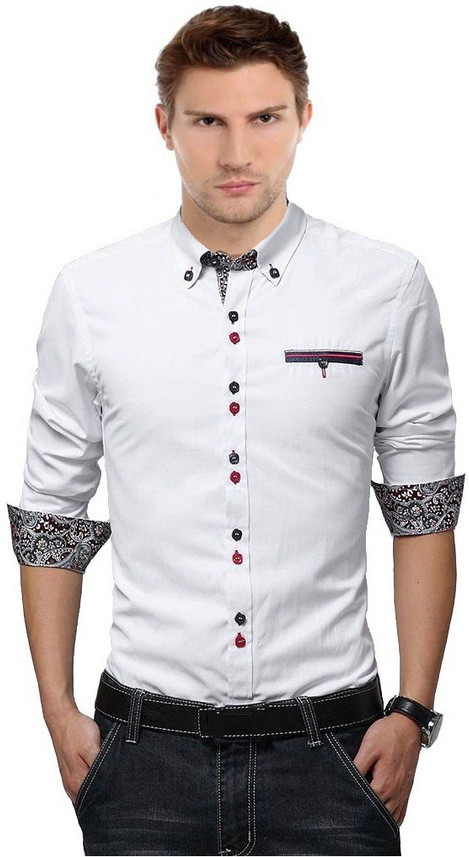 fancy white shirt for men