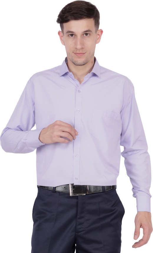 light purple formal shirt