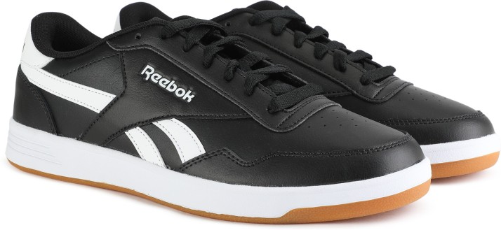 reebok mens black tennis shoes