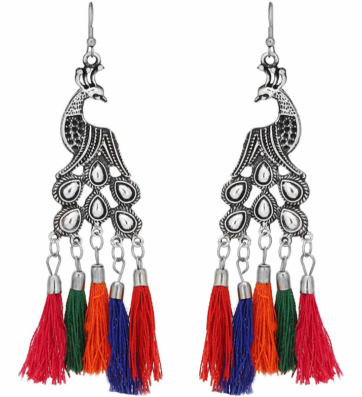 flipkart long earrings