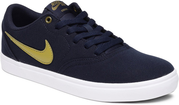 nike blue canvas shoes
