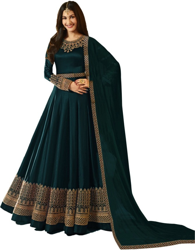 silk gown flipkart