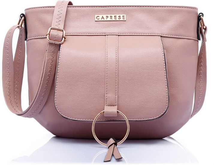 caprese pink handbag