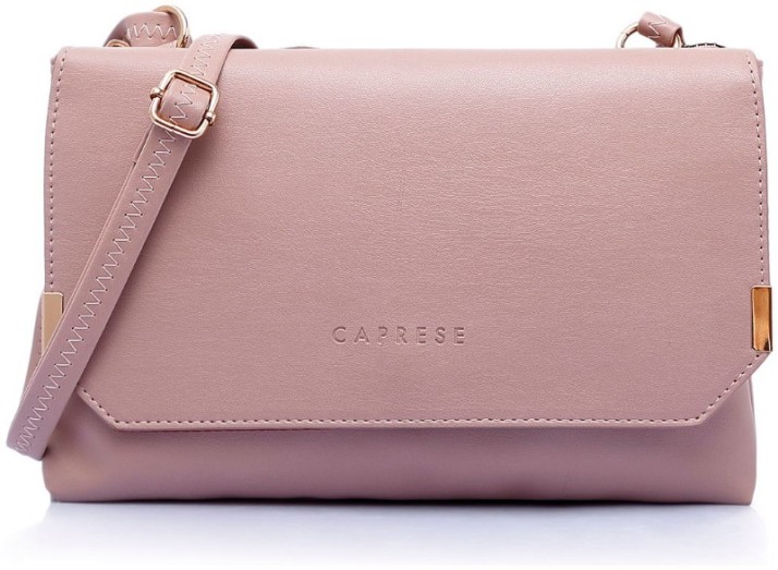 caprese pink handbag