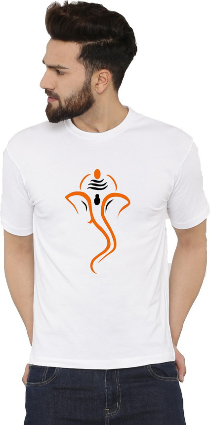 ganesh ji printed t shirt
