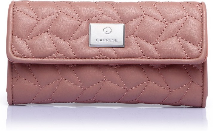 caprese pink wallet