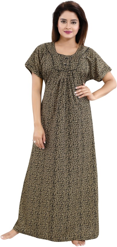 cotton nighty on flipkart