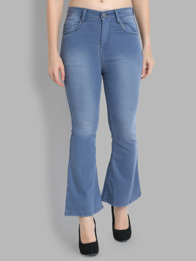 bell bottom jeans flipkart