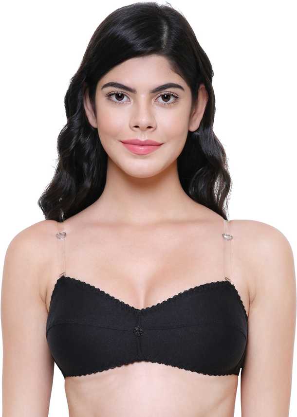 Madam Sir By Madam Sir Trasparent Strap Bra Women T Shirt Non Padded Bra Buy Madam Sir By Madam Sir Trasparent Strap Bra Women T Shirt Non Padded Bra Online At Best Prices