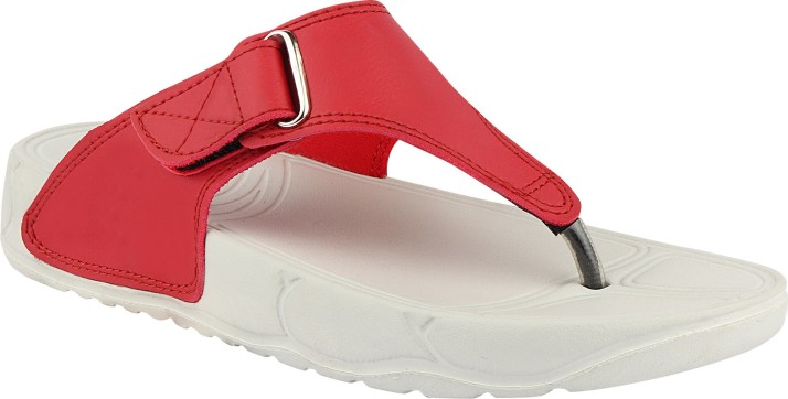 Hitcolus Shoes Women Red, White Wedges 