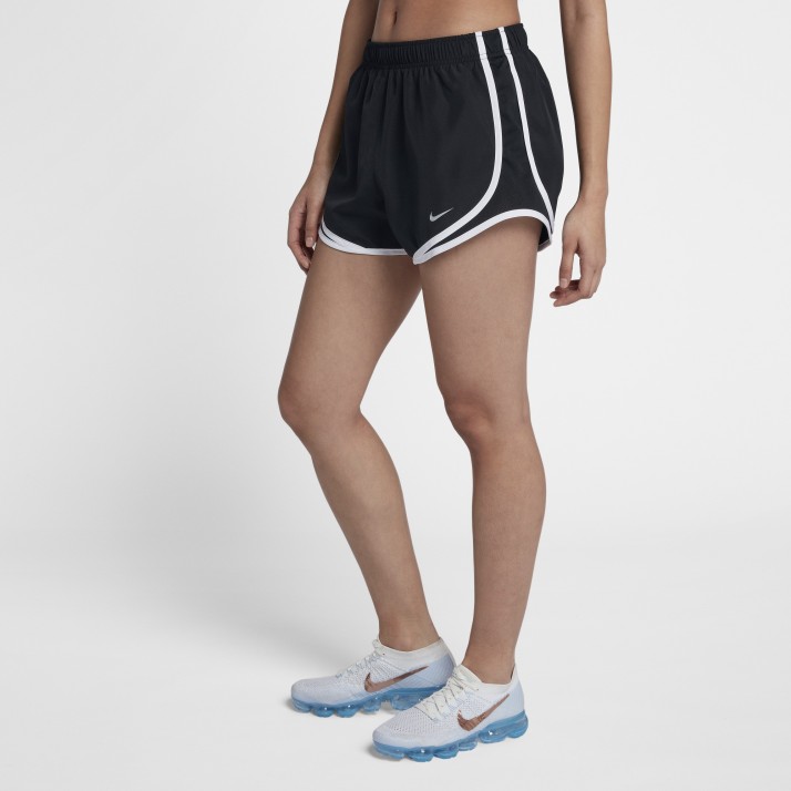 NIKE Solid Women Black Dolphin Shorts 