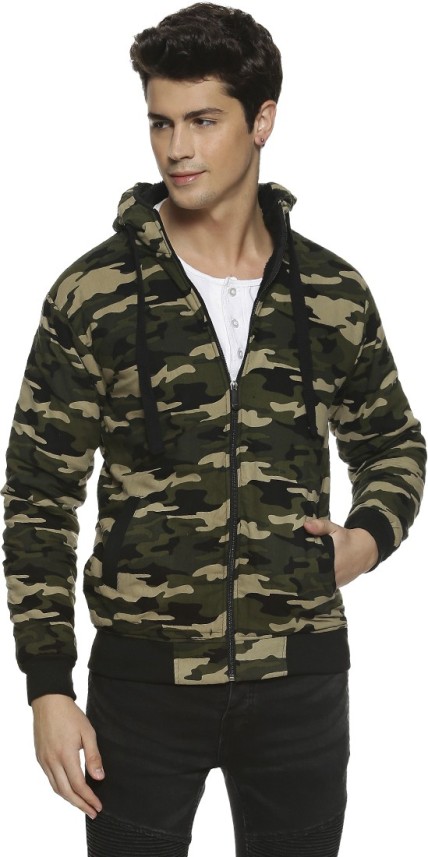 campus sutra hooded quilted jacket