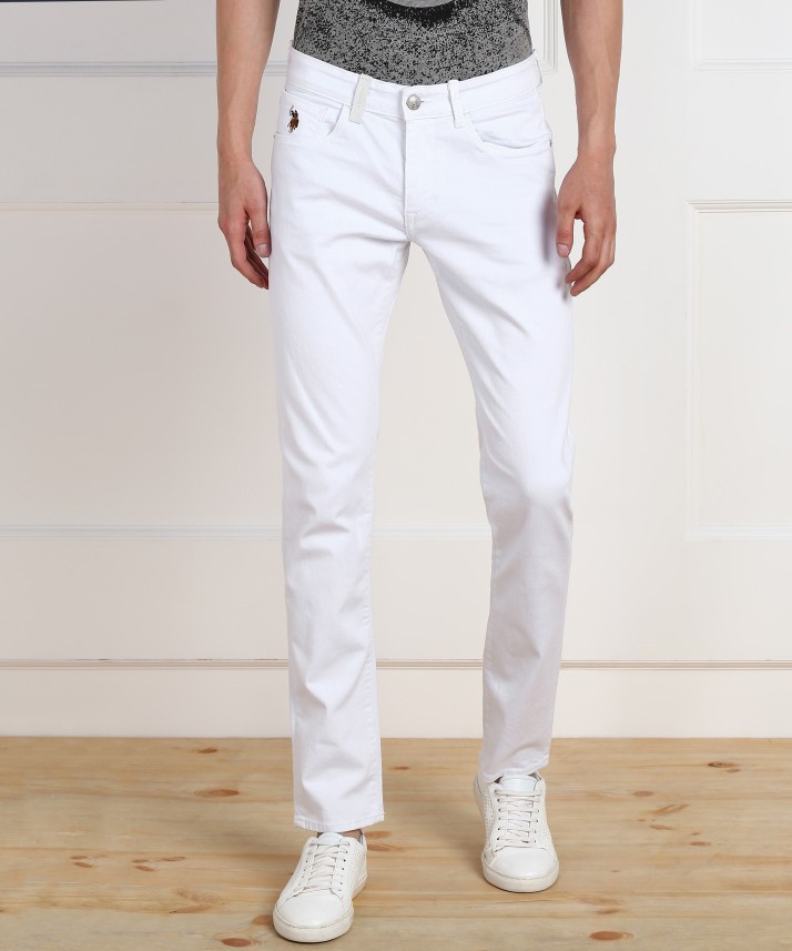 us polo white jeans