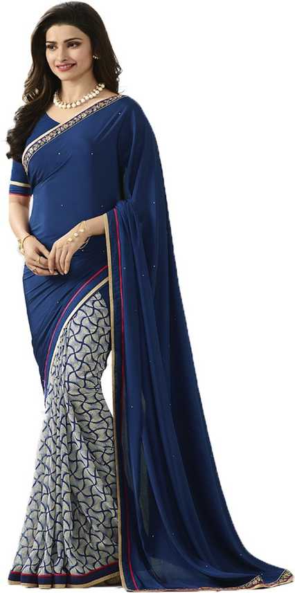 Indian Traditional Party Wear Saree Soft Linen Silk Saree Bollywood Saree A16