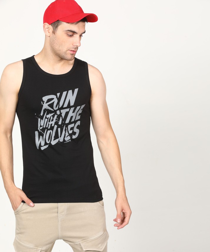 sleeveless t shirts flipkart