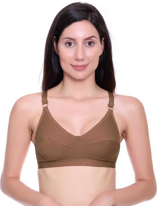 Dynex Women S Full Coverage Non Padded C Cup Bra For Daily Wear Comfort Fit Brown Women Full Coverage Non Padded Bra Buy Dynex Women S Full Coverage Non Padded C Cup Bra For Daily