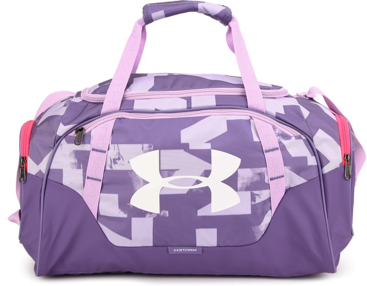 under armour purple duffle bag