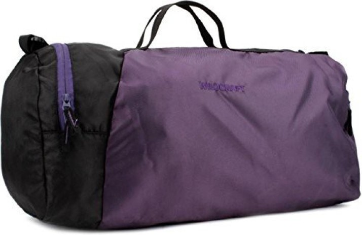 purple gym bag