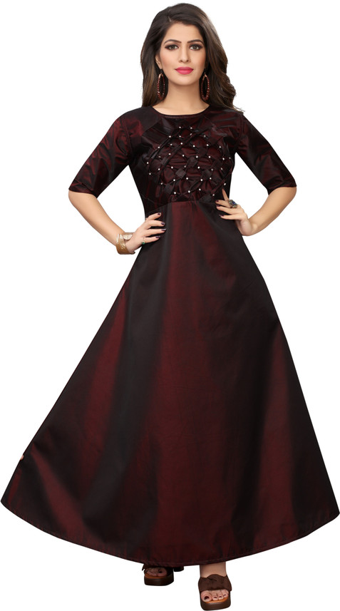 anarkali dresses flipkart with price