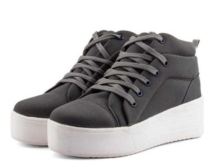 Jiansh High Top Girls Canvas Heel Sneakers Casuals For Women Buy Jiansh High Top Girls Canvas Heel Sneakers Casuals For Women Online At Best Price Shop Online For Footwears In