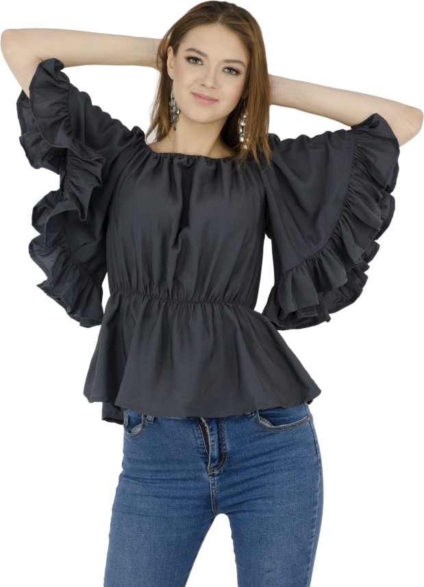 ruffle top flipkart