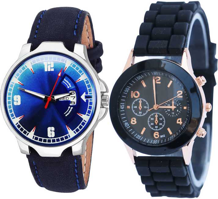 Neutron Day And Date Analog Blue And Black Color Watches Combo Watch Analog Watch For Men Buy Neutron Day And Date Analog Blue And Black Color Watches Combo Watch Analog