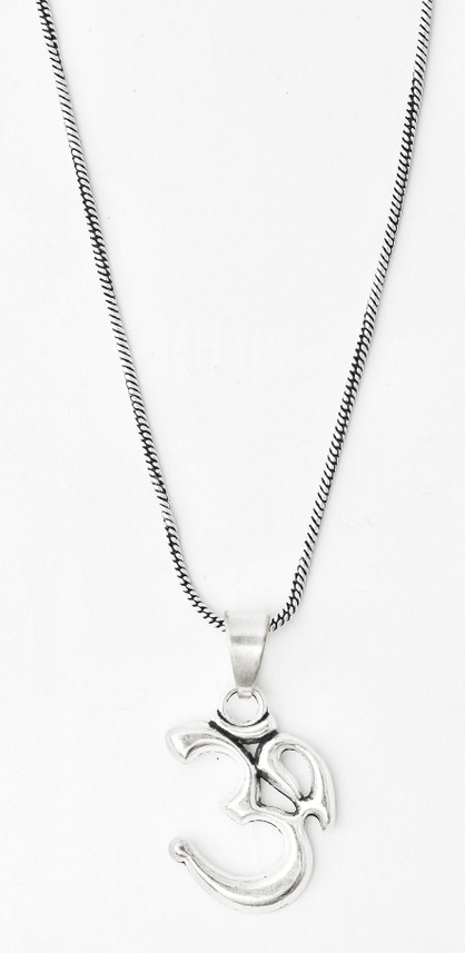 Oxidized Silver Chain 