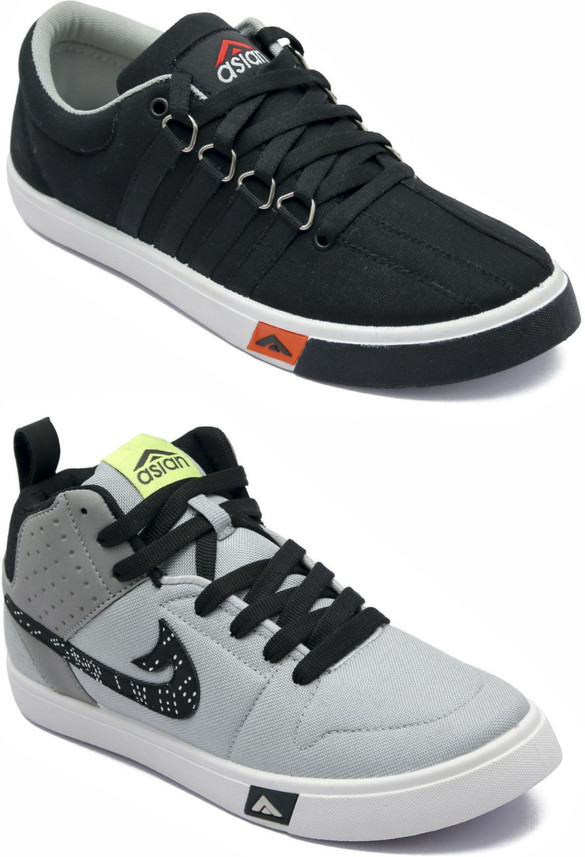 canvas athletic shoes