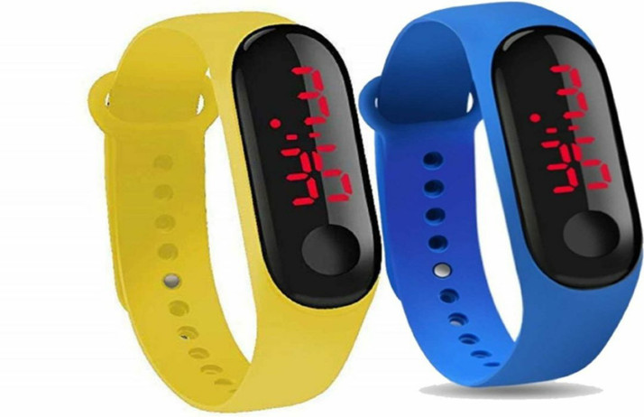 led band watch online