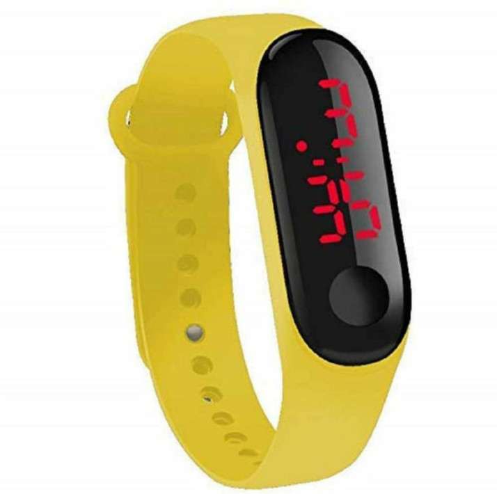 led band watch